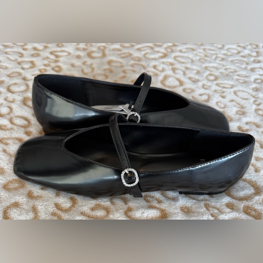 NWT Mango MNG Black Mary Jane Flats Ballerinas
With Strap Size: 36 (6) - Picture 12 of 12